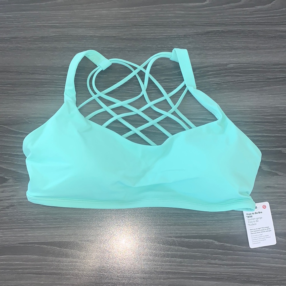 NWT! Lululemon Free To Be Bra- Wild size 10